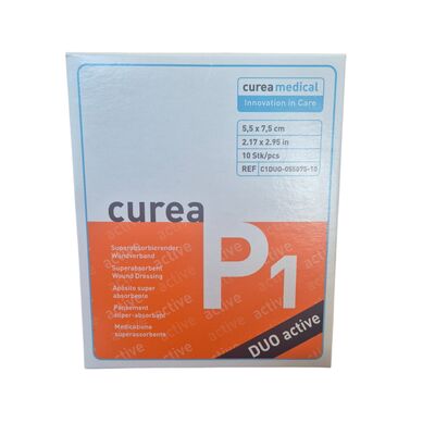 curea P1 duo active 5.5X7.5CM Wundauflage